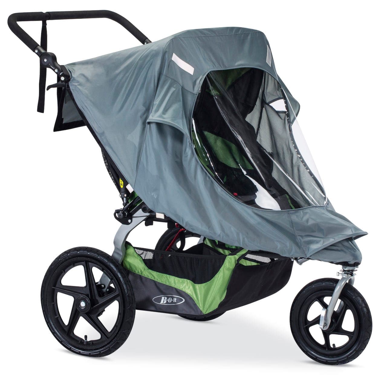 BOB Weather Shield clear cover for double jogging stroller